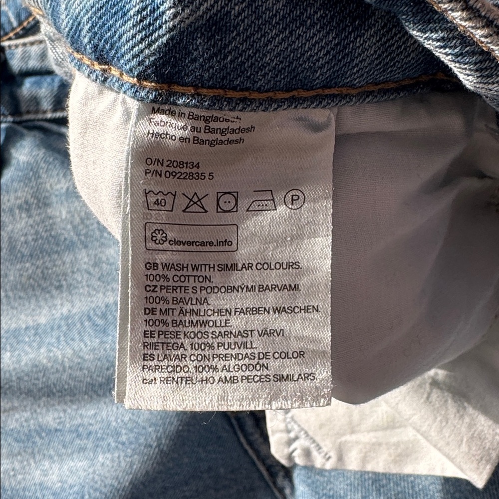 & DENIM BUTTON FLY 90’s BOYFRIEND JEANS AMAZE!!!! Size 4 / 26 - Picture 5 of 5